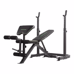 Tunturi WB50, Banc de musculation ajustable, Maison, 150 kg, Noir, 1040 mm, 1670 mm