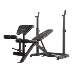 Tunturi WB50 Banc de musculation ajustable Dossier réglable Maison Noir