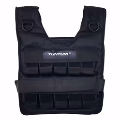 Tunturi 14TUSCF097, Veste lestée, 20 kg, Taille unique, Noir, 1 kg