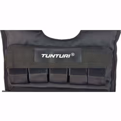 Tunturi 14TUSCF097 veste lestée 20 kg Noir