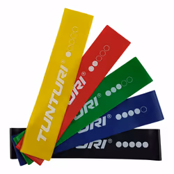 Tunturi 14TUSYO040, Multicolore, Très léger - Très lourd, 5 pièce(s), Latex, 500 mm