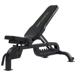 Tunturi 18TSUB9000 banc de musculation Banc de musculation ajustable Dossier réglable Siège ajustable Gym, Maison Noir