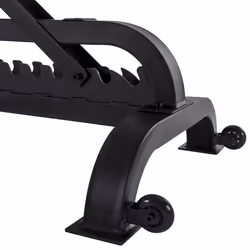 Tunturi 18TSUB9000 banc de musculation Banc de musculation ajustable Dossier réglable Siège ajustable Gym, Maison Noir - Vue supplémentaire 2