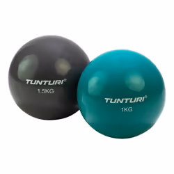Tunturi 14TUSCL400 ballon d'exercice 12 cm Anthracite Pleine taille
