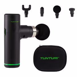 Tunturi Mini Massage Gun, Batterie, 15 W, Intégré, 180 min, 45 mm, 100 mm
