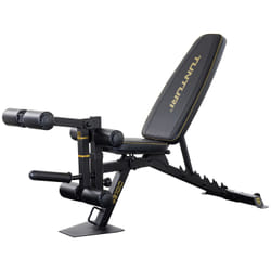 Tunturi UB100 Banc de musculation ajustable Dossier réglable Siège ajustable Maison Noir