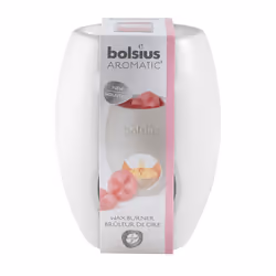 Bolsius Aromatic Brûleur Ellips Blanc