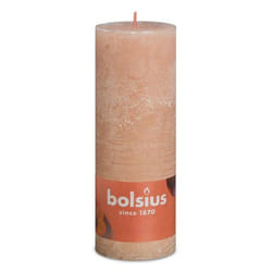 Bolsius Rustiko Shine bougie en cire Cylindre Rose 1 pièce(s)