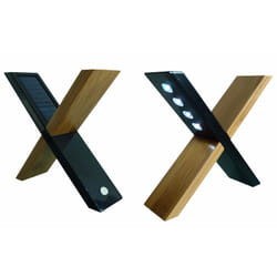 Powerplus Sphynx lampe de table LED Noir