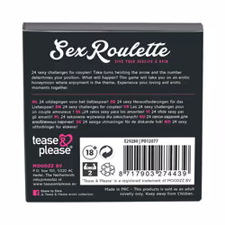 Tease and Please Sex Roulette Love & Marriage Roue Wartenberg unisexe NL EN DE FR ES SE PL RU NO