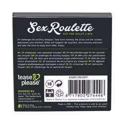 Tease and Please Sex Roulette Foreplay Roue Wartenberg unisexe NL EN DE FR ES SE IT PL RU NO