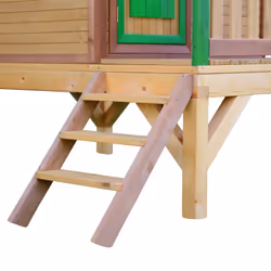 AXI Classic Maison Tom Marron/vert - Toboggan Rouge - Vue supplémentaire 5
