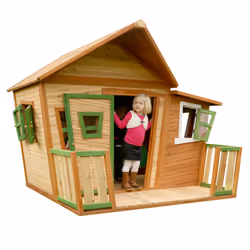 AXI Crooked Maison Lisa Marron/vert