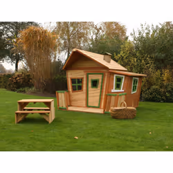 AXI Crooked Maison Lisa Marron/vert