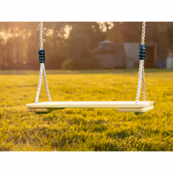 AXI Portique Balançoire en Bois Double Marron - Vue supplémentaire 6