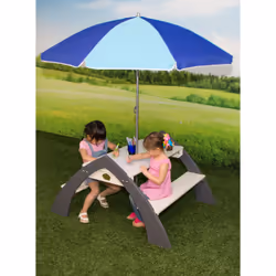 AXI Table picnic Kylo XL Gris/blanc - Vue supplémentaire 4