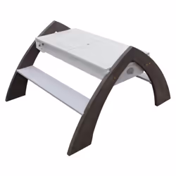 AXI Table picnic sable et eau Delta Gris/blanc