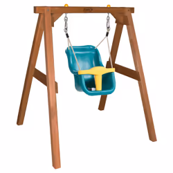 AXI Portique bébé avec siège, marron, 0,75 an(s), 3 an(s), Bois, 28,8 kg, Marron