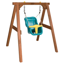 AXI Portique bébé avec siège, marron