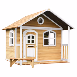 AXI Classic Milan Maisonnette, marron/blanc, Maison de jeux posée au sol, 1,5 an(s), 1 portes(s), Marron, Blanc