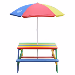 AXI Parasol ⌀125 cm - Arc en ciel