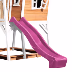 AXI Crooked Max Maisonnette, marron/blanc - avec toboggan violet - Vue supplémentaire 4