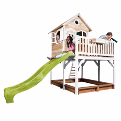 AXI Classic Liam Maisonnette, marron/blanc - Toboggan Vert citron - Vue supplémentaire 5