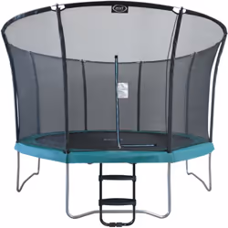 Faites le plus gros saut d'étalement et des pirouettes entières dans votre propre jardin sur le trampoline AXI Denver 366cm a ...