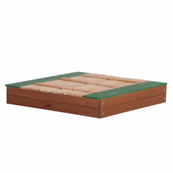 AXI Bac à sable avec bancs Ella XL Marron/vert