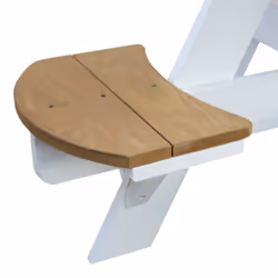 AXI UFO Table Picnic Round marron/blanc - Vue supplémentaire 4