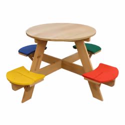 AXI UFO Table Picnic round arc-en-ciel