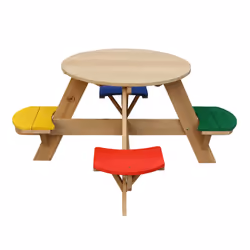 AXI UFO Table Picnic round arc-en-ciel