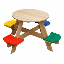 AXI UFO Table Picnic round arc-en-ciel