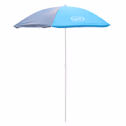 AXI Nick Table Picnic Anthracite/gris - avec Parasol bleu/gris - Vue supplémentaire 8