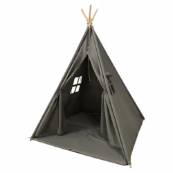 Sunny Alba Teepee Tent Grey, Tunnel, 1,5 an(s), Bois, Gris, 5,5 kg