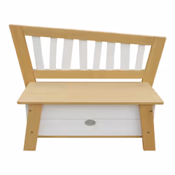 AXI Crooked Corky Storage Bench Brown/white, Banc de rangement de jouets, Marron, Blanc, Autonome, Garçon/Fille, Bois, 100 kg