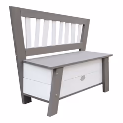 AXI Crooked Corky Storage Bench Grey/white
