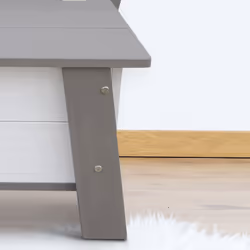 AXI Crooked Corky Storage Bench Grey/white - Vue supplémentaire 9