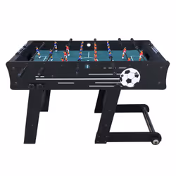 Cougar Scorpion Kick TS Folding Football Table Black