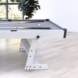Cougar Hustle XL folding Pool Table White/grey - Vue supplémentaire 12
