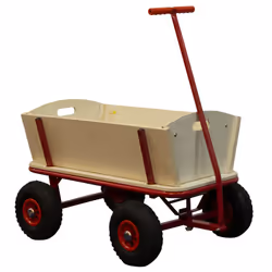 Sunny Chariot Billy Rouge, 2 an(s), 4 roue(s), Bois, Plastique, Acier, Bois, Noir, Rouge
