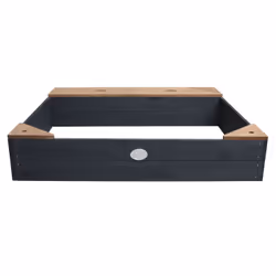AXI Amy Sandbox with storage and bench Anthracite/brown - Vue supplémentaire 2
