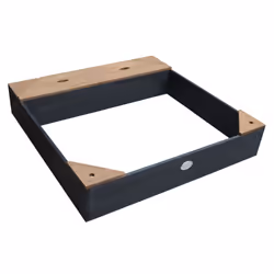 AXI Amy Sandbox with storage and bench Anthracite/brown - Vue supplémentaire 4