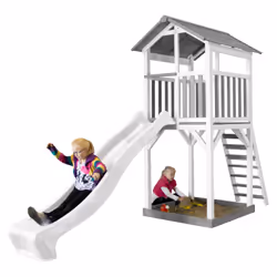 AXI Beach Tower Grey/white - Toboggan Blanc