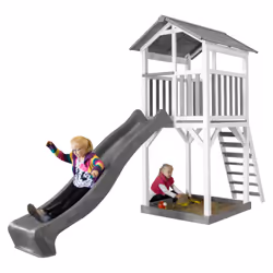 AXI Beach Tower Grey/white - Toboggan Gris