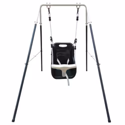 AXI Metal Baby Swing with seat Anthracite/cream, 0,75 an(s), 3 an(s), Acier, 7 kg, Anthracite, Crème