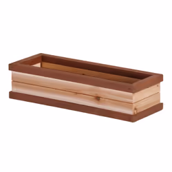 AXI Bac à fleurs, Jardinière de salle de jeux, Bois, Bois