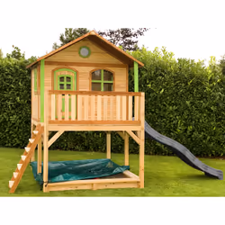 AXI Classic Marc Playhouse Brown/green - Toboggan Gris - Vue supplémentaire 4