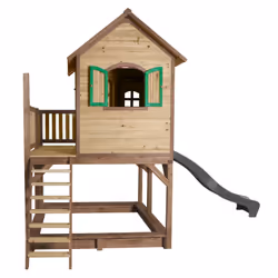 AXI Classic Liam Playhouse Brown/green - Toboggan Gris