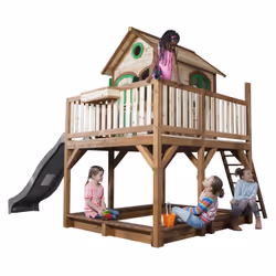 AXI Classic Liam Playhouse Brown/green - Toboggan Gris - Vue supplémentaire 4